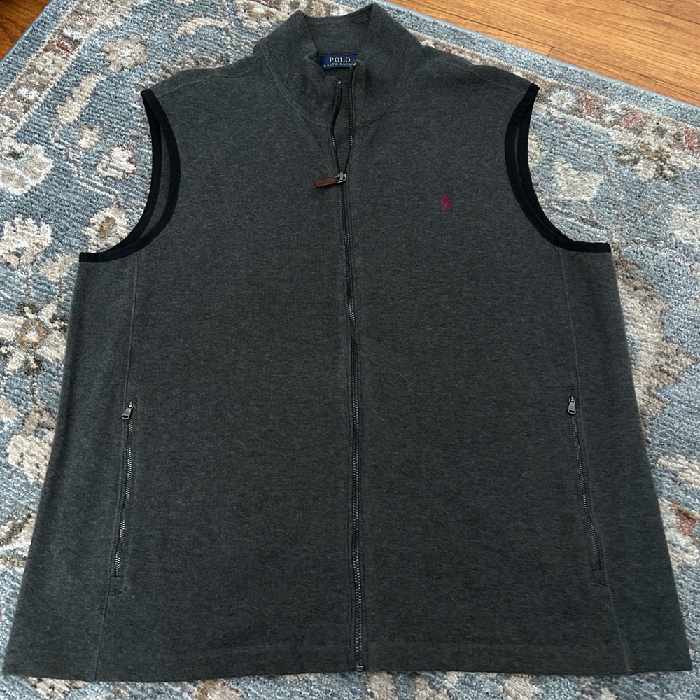 Polo by Ralph Lauren Men's Gray Vest XL